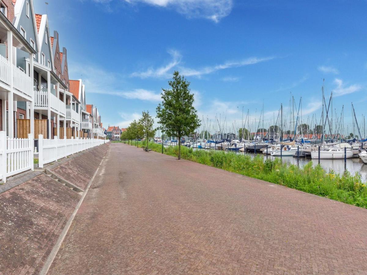 Hotel Luxury Houseboat In Volendam Marina Exterior foto